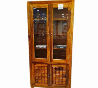 Exclusive Solid Rosewood (Sheesham) Cabinet/Display/Crockery Unit HxWxD (72x36x15) inch