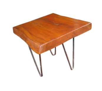 Natural Wood Coffee Table (20x22x18) Inch