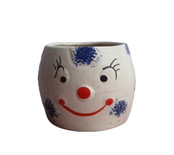 Smilely Joker Ceramic Pot