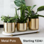 Metal Pots (New)