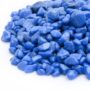 blue pebbles